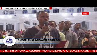 LIVE SERVICE: COVENANT VIGIL FRI. 10TH JAN., 2020 BRIDE ASSEMBLY screenshot 4