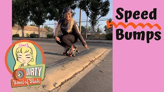 Outdoor Roller Skating Skills - SPEED BUMPS!
