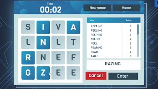 Wordshake - Gameplay