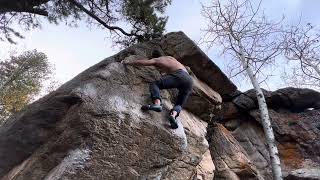 Tetris (V12) - Wild Basin, RMNP Bouldering