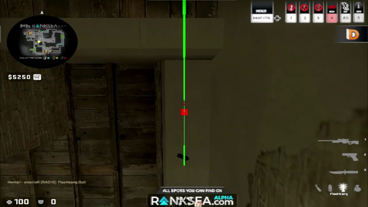 CS:GO Mirage: Window Flashbang - YouTube