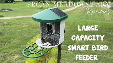 Harymor Smart Solar Powered Bird Feeder with Camera Review