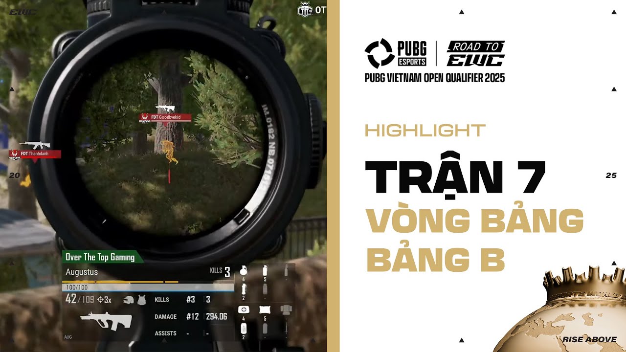 🏆[Highlights VL EWC VIỆT NAM] VB Trận 7: OTTG trở lại cuộc đua - Bộ đôi Augustus & Trjeoayy tỏa sáng