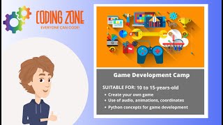 Coding Zone - Game Development Camp This School Holidays