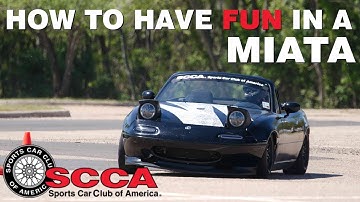 How to have fun in a Miata! SCCA Autocross - Miata.R