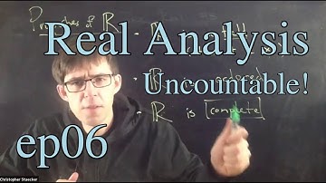 Real Analysis Ep 6: Countable vs uncountable
