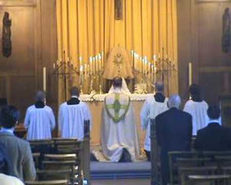 latin mass edinburgh 5th sunday after easter, regi...