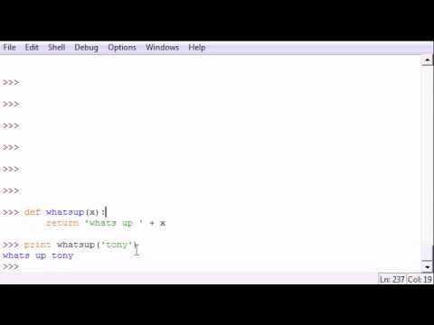Python Programming Tutorial   27   Building Functions video x flv