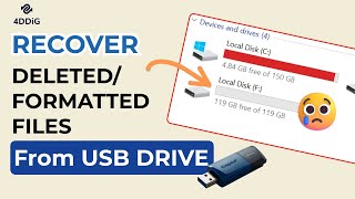 4 ways to recover deleted or formatted files from a usb drive - with/without software