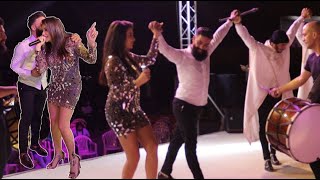 رقصة تامر في قطر مع الفنانة وتحدي الدبكة مع الفنان نعيم الشيخ | مين أشطر Amazing Artist Dance