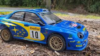 Kyosho 2002 WRC Impreza At The Lake Park!