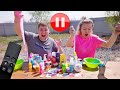 ПАУЗА СЛАЙМ ЧЕЛЛЕНДЖ ⛔⏰ЛОООЛ *очень плохая идея* PAUSE SLIME CHALLENGE