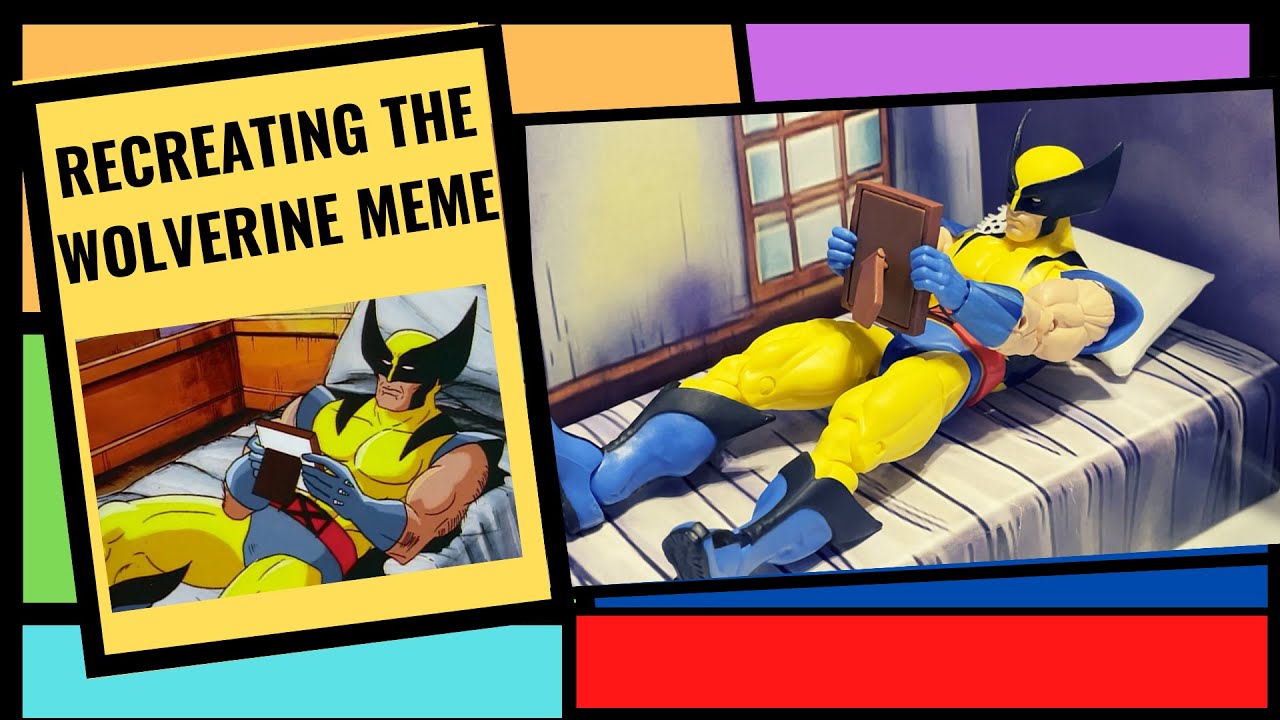 Turning this Wolverine figure into the Sad Wolverine Meme 😸 - YouTube