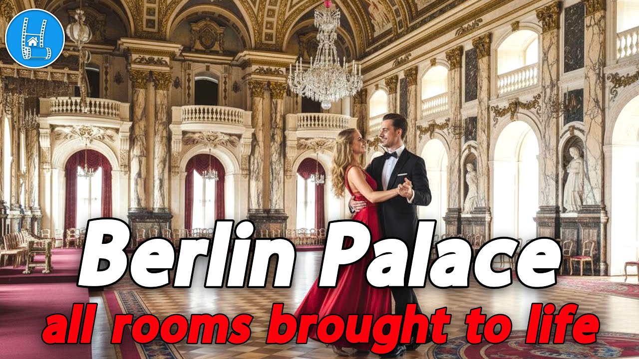 Berlin Palace - all rooms brought to life 🇩🇪 4K