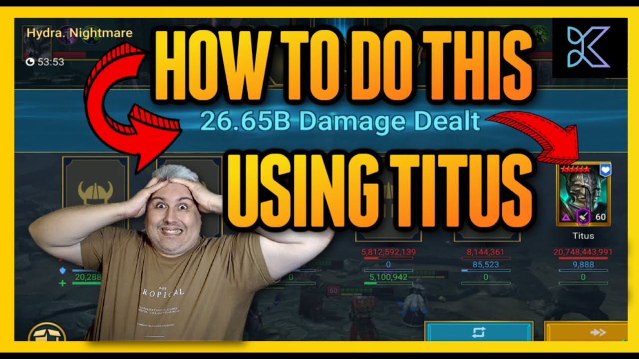 THE BEST TITUS TEAM | RAID: Shadow Legends [TEST SERVER] - YouTube