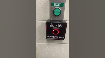 Wave to open Touchless Activation Sensors for automatic door opener system.