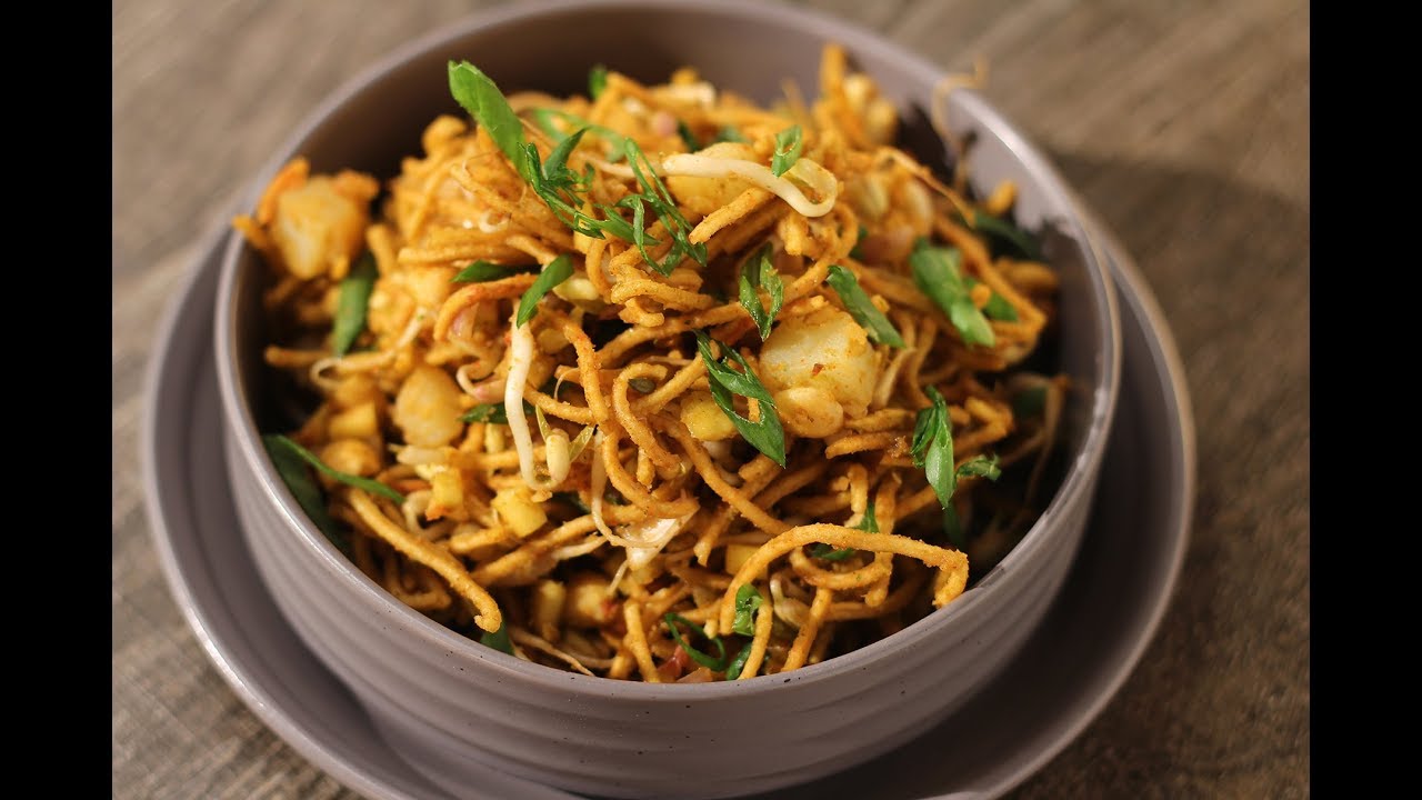 Fried Noodle Bhel | Sanjeev Kapoor Khazana