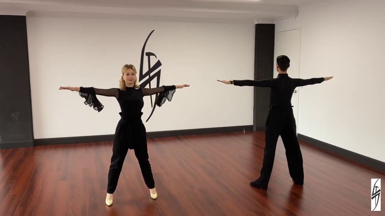 Ballroom Dance Exercises - Turn and Sway / Featuring Steven Grinbergs & Rachelle Plaass