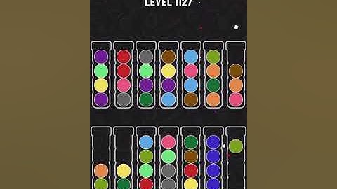 【Ball Sort Puzzle】Level.1127