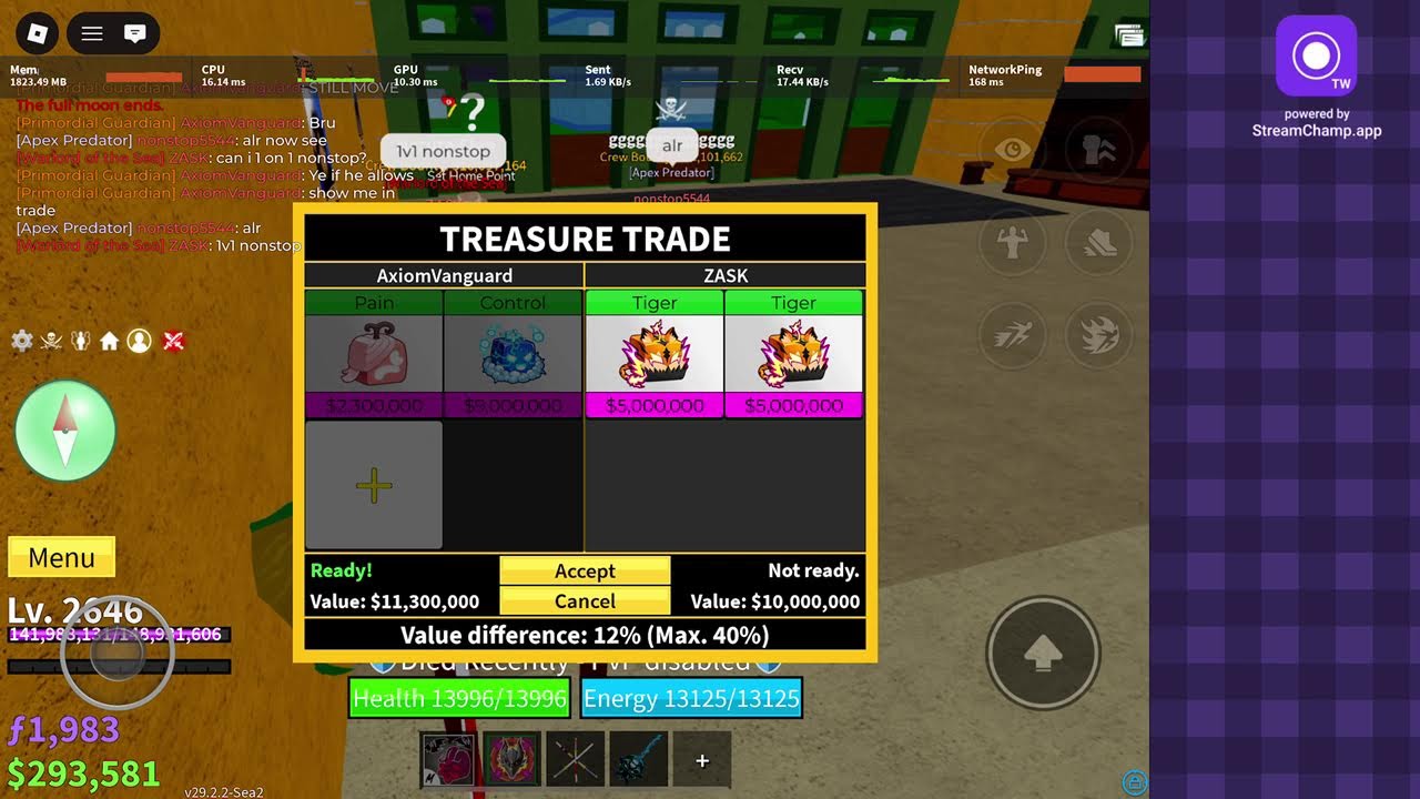 SAB TRADING AND PVPS [DRAGON CANNELONI] [need rare] - YouTube