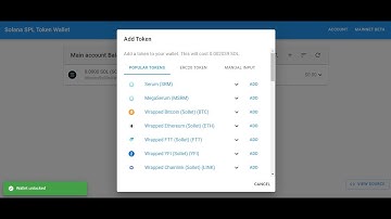 | Creating Sollet Wallet |