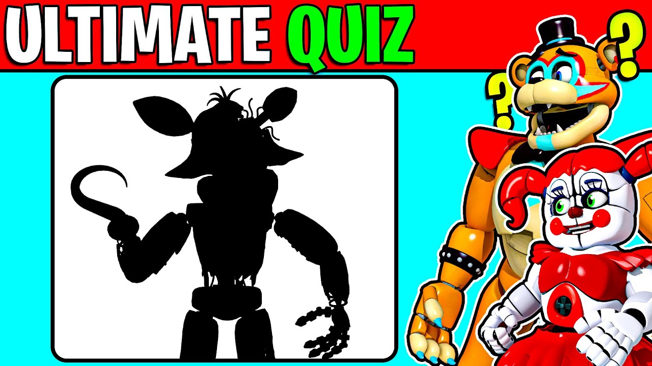 Quiz de Fnaf(se tiver ruim e pq é meu primeiro quiz)