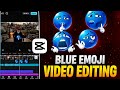 Trending Blue Emoji Troll Face Video Editing In Capcut |Capcut TrollFace Edit | TrollFace Editing