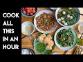 Chinese Mise En Place and Cooking a Full Meal