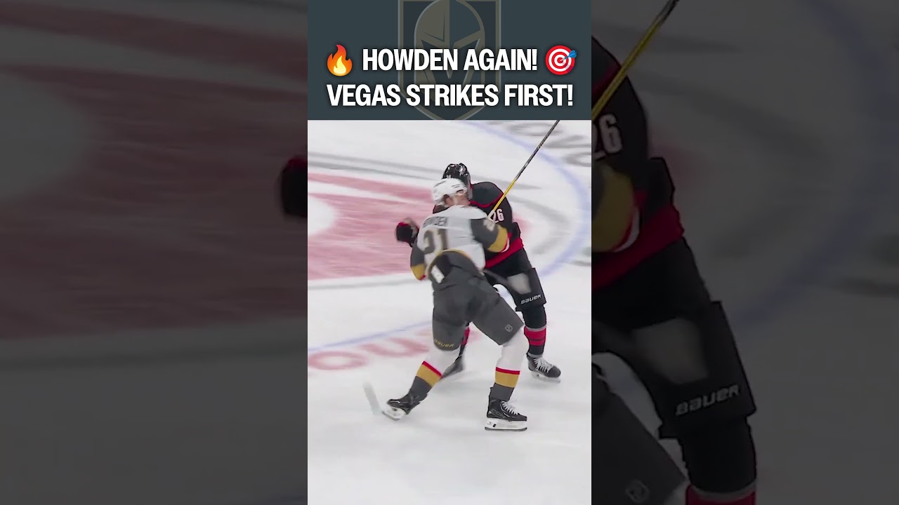 Vegas strikes FIRST in Game 2! π¨π