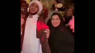 رقص شیخ و طلبه ی قم و داف ایرانی  sexy iranian girl with a sheikh (Molla)  تیک تاک #shorts +18