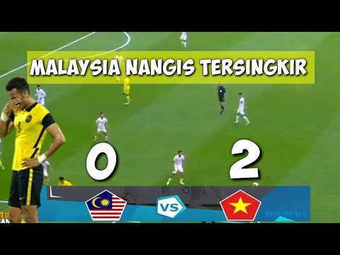 Malaysia Nangis Tersingkir,,,Hasil &amp; Cuplikan Gol Piala Asia U23 Malaysia vs Vietnam