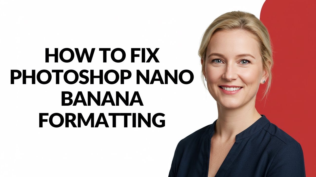 How to Fix Photoshop Nano Banana Formatting - Julia'sTutorials - YouTube