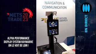 METS 2023 - Alpha Performance Display System de Raymarine, on ne voit que lui ! by ActuNautique - Yachting Art 163 views 11 days ago 1 minute, 20 seconds