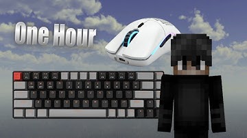 1 Hour of Uncut Keyboard & Mouse Sounds ASMR | Hypixel Bedwars