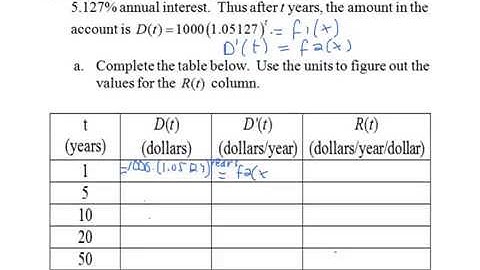 Video Lesson - Sections 6.2 & 6.3 - Exponential Growth