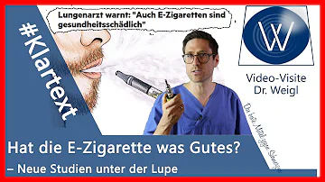 Was ist schlimmer Zigaretten oder E-Zigarette?