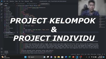 Project Kelompok & Project Individu (Web Personal) - Desain Web