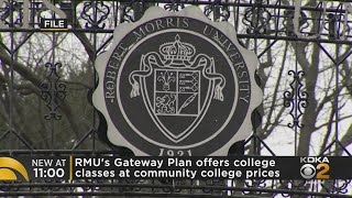 RMU's Gateway Plan Will Offer Classes At Community College Prices