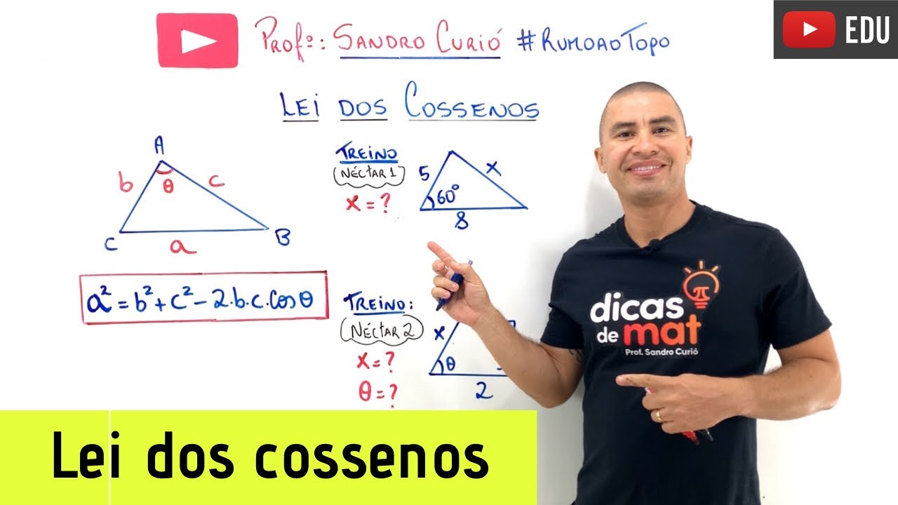 LEI DOS COSSENOS | RÁPIDO e FÁCIL | Aprenda