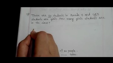 Chapter 9 (PERCENTAGE) | Part 1 | Class 5 | Mathematics