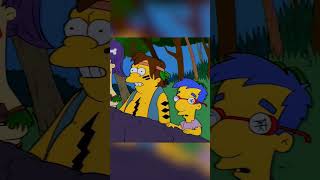 Lisa y Bart sobreviven en la isla 😯 #shorts