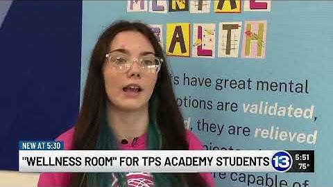 “Wellness Room” for TPS Academy students