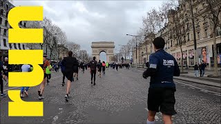 Paris | 10 KM des Champs Élysées | Virtual Run In Race For Treadmill