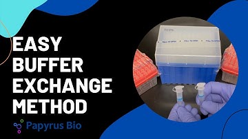 Buffer Exchange: Easy Lab Technique Tutorial