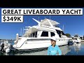 $295,000 1997 NAVIGATOR 5600 SUNDANCE Power Motor Yacht Tour / Liveaboard Boat
