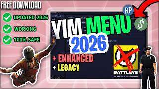 YIM Menu for Enhanced : Tutorial 2026 GTA 5 1.72 just in 10 minutes