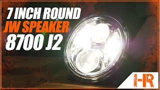 JW Speaker 8700 LED Headlights  J2 Heated and Dual Burn Options Tested and Reviewed