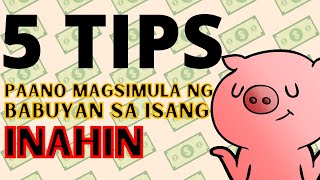 5 TIPS PAANO MAGSIMULA NG BABUYAN SA ISANG INAHIN | PIG FARMING #PIGGERY