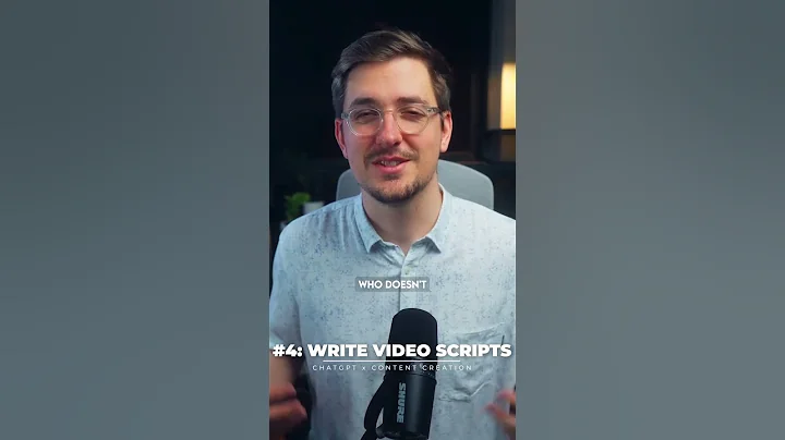 Use ChatGPT to write your video scripts for you!