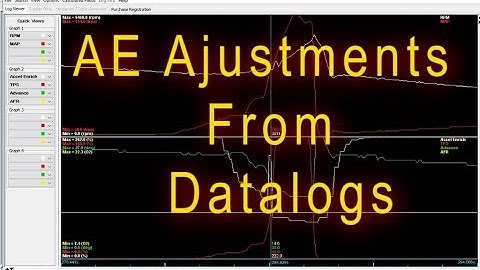 Map Based Acceleration Enrichment (Part 2 of 2) Datalog Adjustments